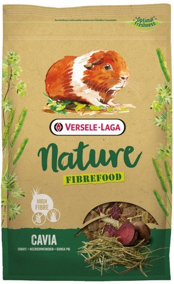 Versele-Laga Fibrefood Cavia Nature wysokobłonnikowy pokarm dla świnki morskiej 1kg MS_16078
