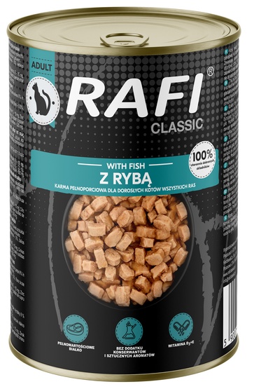 Rafi Kot Łosoś w sosie 415g / 5900842011835