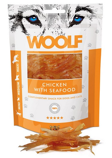 Brit Premium Pies Woolf Chicken with Seafood 100g