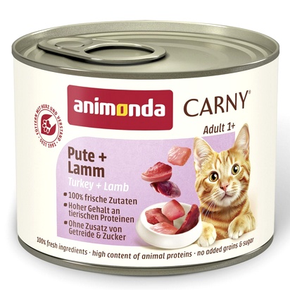 Animonda Carny Carny Adult 6 x 200 g Indyk z jagnięciną