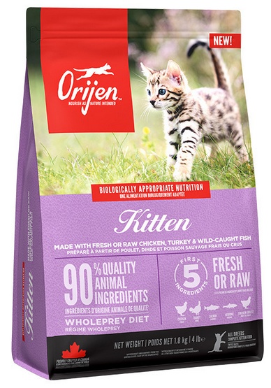 Orijen Orijen, karma dla kotów, Cat and Kitten, 1,8kg