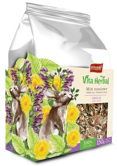 Vitapol Vita Herbal Mix ziołowy dla królika 150 g