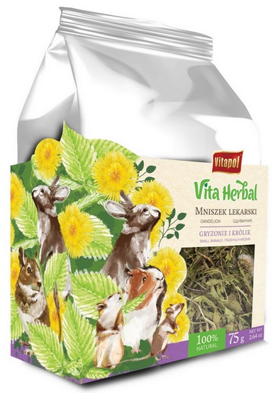 Vitapol Vita Herbal dla gryzoni i królika mniszek lekarski 75 g