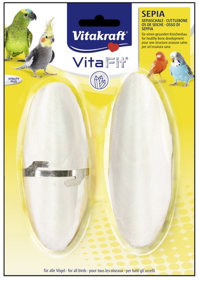 Vitakraft Vita Nature - Sepia naturalne wapno dla ptaków 2szt