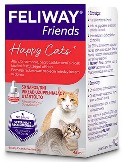 Feliway CEVA FRIENDS WKŁAD DO DYFUZORA 48ml /M3/