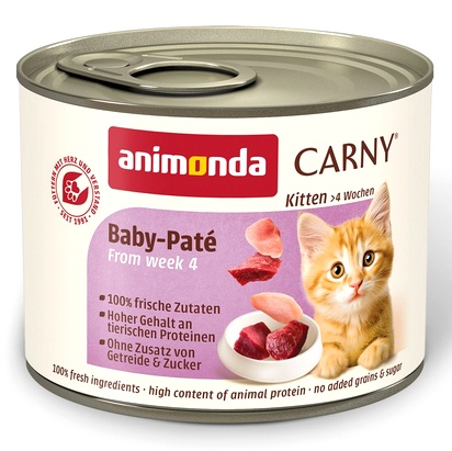Animonda Carny Baby Pate Kocięta 200 g