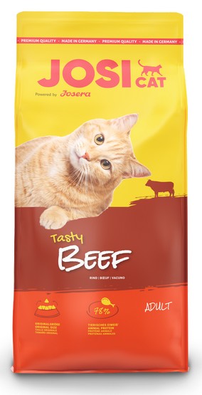 Sucha karma dla kotów JOSERA JosiCat Tasty z wołowiną 18 kg (4032254753322)