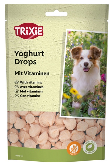Trixie Dropsy Jogurtowe Z Witaminami Dla Psa Saszetka 200G