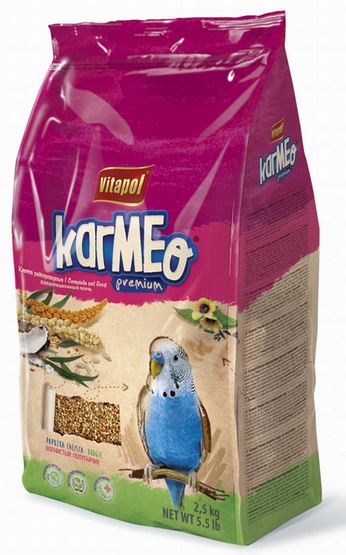 Vitapol Karmeo Premium Karma pełnoporcjowa dla papużki falistej 2.5 kg
