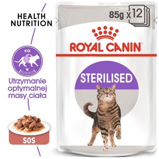 Royal Canin Feline Sterilised Saszetka 85g 5398