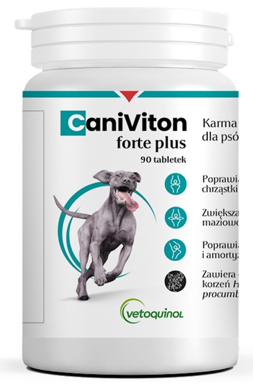 Vetoquinol Biowet Caniviton Forte Plus 90 tabletek