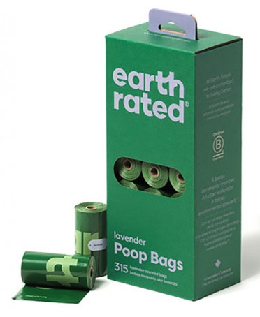 Earth Rated standardowe Bags For Poop Lavender Scented 315 Count BULK315
