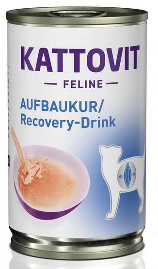 Kattovit Aufbaukur/Recovery-Drink - 24 x 135 ml, z kurczakiem