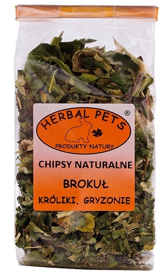 Herbal Pets Chipsy Naturalne Brokułowe 50g
