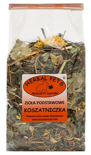 HERBAL Pets PETS ZIOŁA PODSTAWOWE dla KOSZATNICZKI 100g