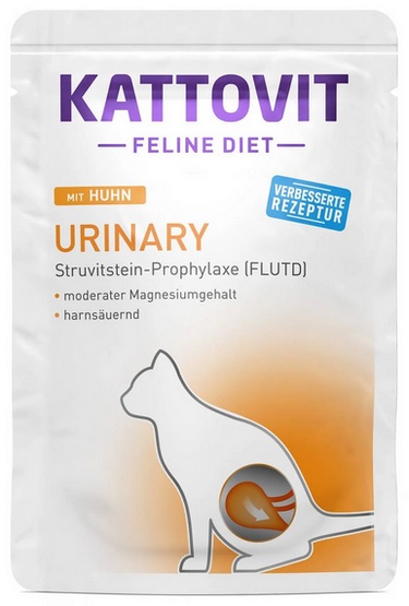 Kattovit Urinary w saszetkach - Kurczak, 12 x 85 g
