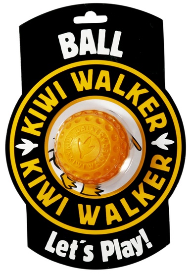 KIWI WALKER KIWI WALKER pływająca piłka z pianki TPR pomarańczowa 9 cm