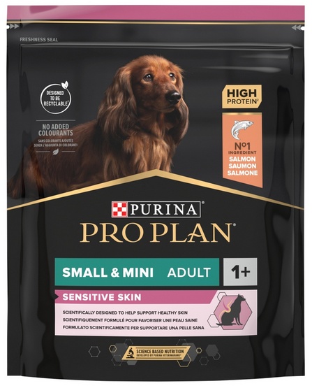 Purina Pro Plan Small&Mini Adult Sensitive Skin Optiderma 0,7 kg