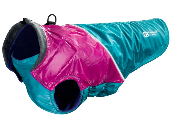 Chaba CHABA KURTKA RETRO XXL 43cm FUKSJA/TURKUS