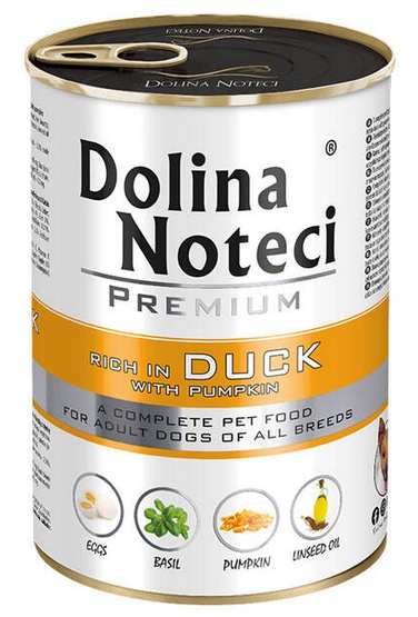 Dolina Noteci Premium Kaczka z dynią 400g
