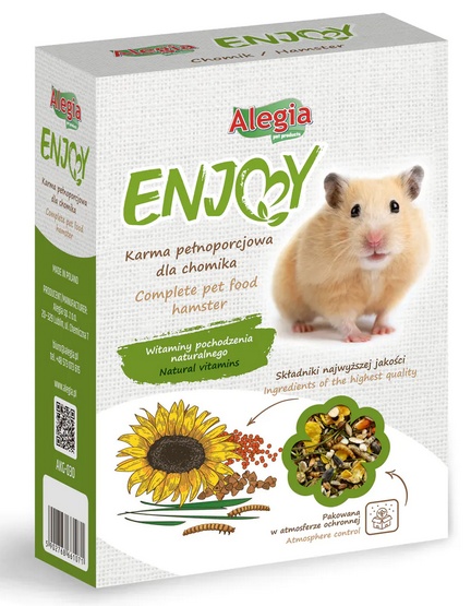 Alegia Karma podstawowa pełnoporcjowa dla chomika 1kg 84866