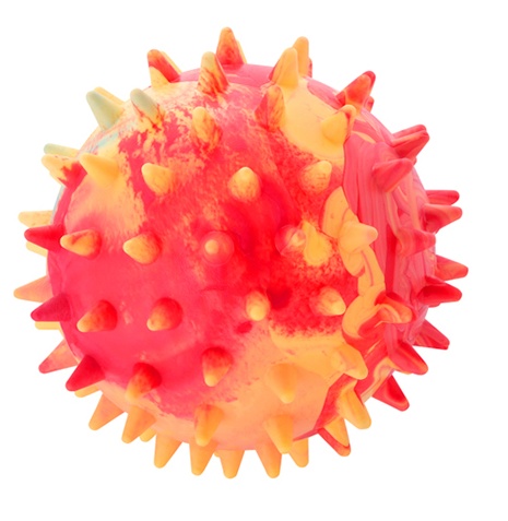 Sum-Plast Piłka z kolcami zapachowa mix kolorów 7.5cm