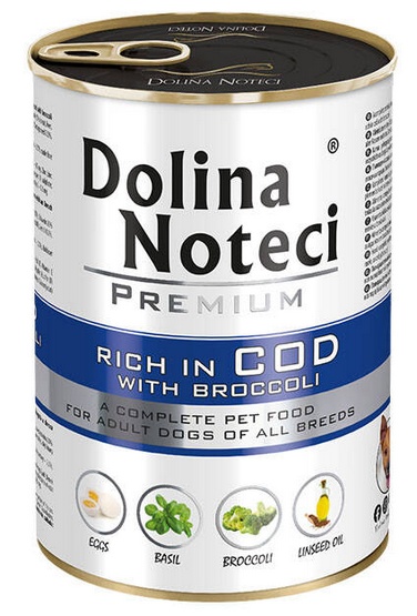 Dolina Noteci Premium Dorsz z brokułami 400g