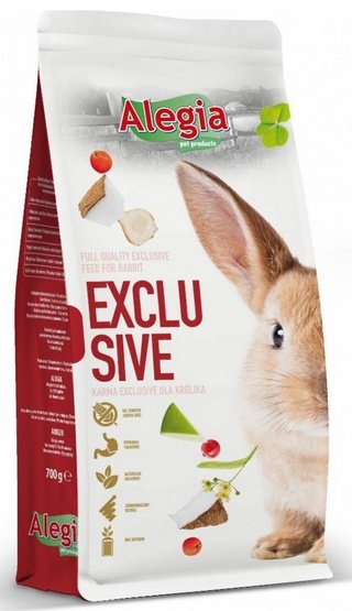 ALEGIA Exclusive Królik - karma dla królika - 1,6 kg