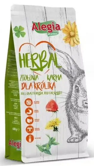 Alegia Herbal Królik 600g Super Food
