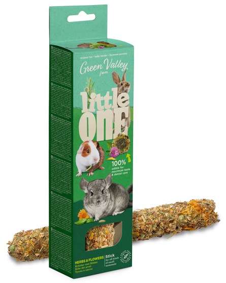 LITTLE ONE Bezzbożowy baton z kwiatami 160g [32360]