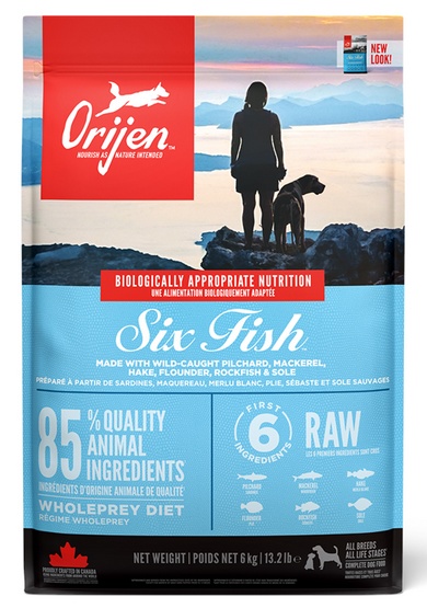 Orijen Adult Six Fish 6 kg