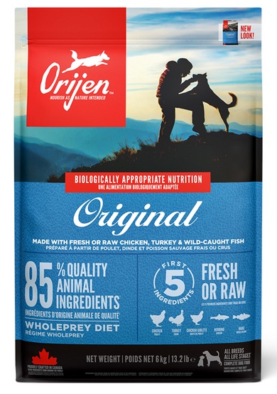 Orijen Original Karma sucha dla psa kurczak i indyk 6 kg
