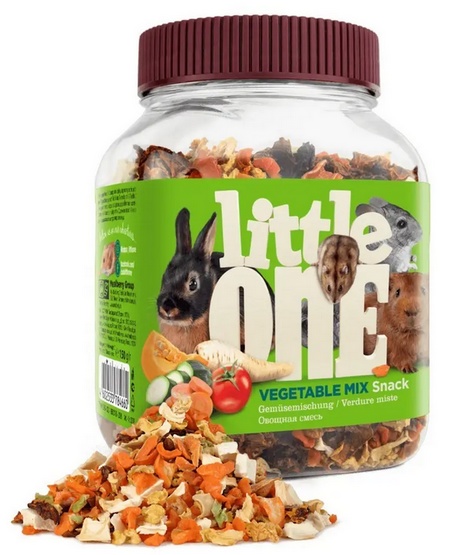 Hi Little One Little One Przysmak dla Gryzoni Mieszanka Warzyw 140g