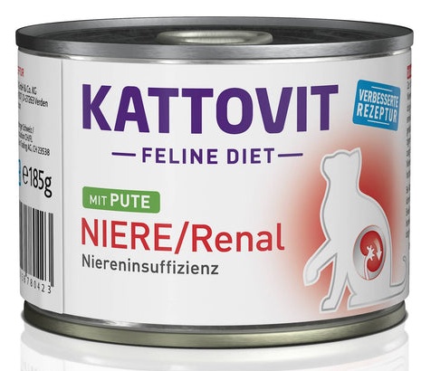 Kattovit Niere/Renal - Indyk, 6 x 185 g
