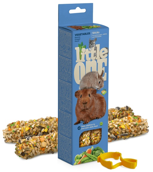 Little One LITTLE ONE Kolby dla Gryzoni WARZYWNE 2x 60g LITTLE-KOLBA-07