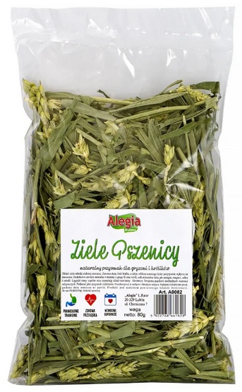 Alegia Ziele Pszenicy 80g dla gryzoni i królików