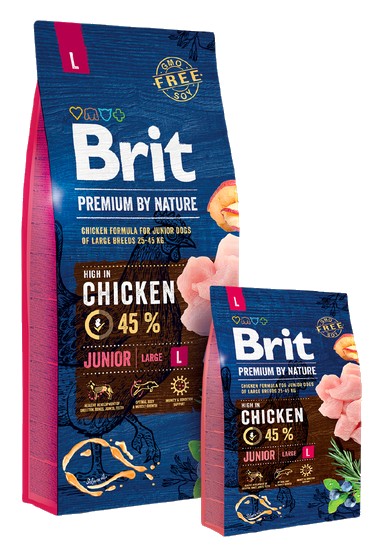 Brit Premium by Nature Junior Large L 15 kg