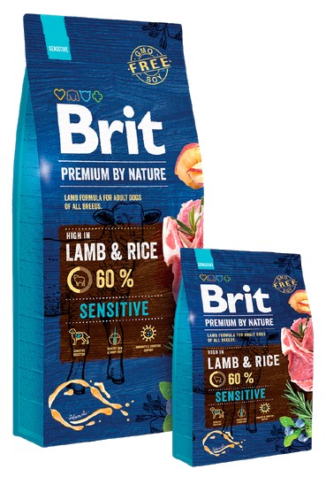 Brit Premium By Nature Sensitive Lamb 8 kg