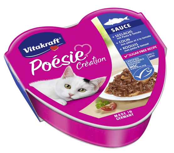 VITAKRAFT POESIE SOS dorsz, makaron i pomidor szalka dla kota 85g