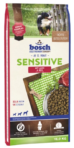Bosch Petfood Karma Bosch Petfood Sensitive Lamb &amp Rice 15kg
