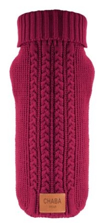 Chaba CHABA SWETEREK Z GOLFEM `XL` 37cm BORDOWY