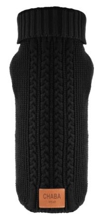 Chaba CHABA SWETEREK Z GOLFEM `XXL` 40cm CZARNY
