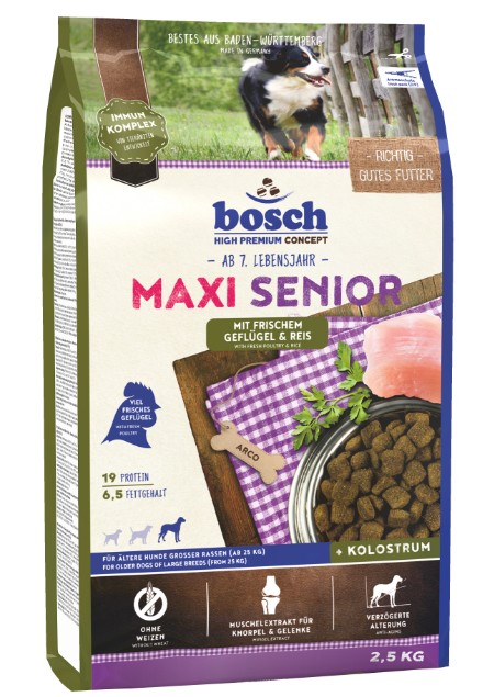 Bosch Petfood Maxi Senior 2,5 kg