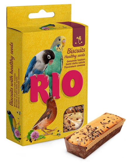 RIO Biszkopty z nasionami dla ptaków 5x7g [22180]