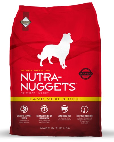 DIAMOND PET FOODS Nutra dog lamb & rice 15 kg