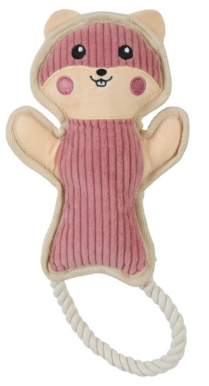 ZOLUX Zabawka dla psa wytrzymała Chomik BUDDY 28 cm - różowy