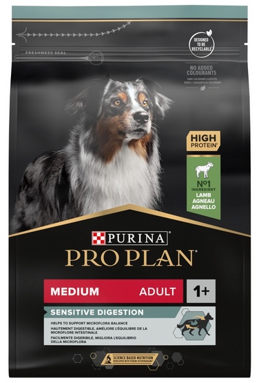 Purina Pro Plan Optidigest Sensitive Digestion Medium Adult 3 kg