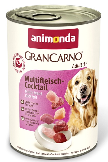Animonda Grancarno Adult Dog Mix różnych mięs 400g