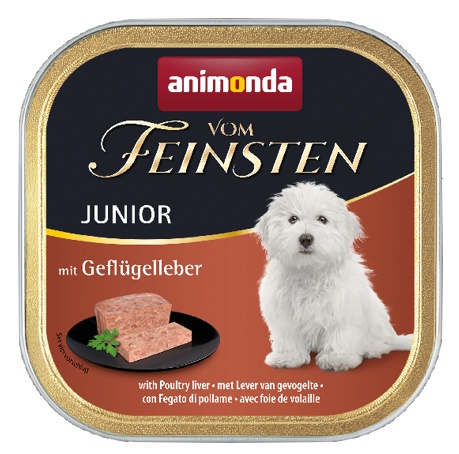 Animonda vom Feinsten Junior Wątróbka drobiowa 150g 4017721829762