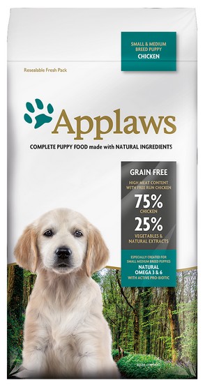 Applaws Puppy Small&Medium Chicekn 7,5 kg